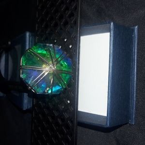 Claire's Iridescent Rhinestone Ring